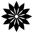 © Designer Shuvo - vector illustration of a flower