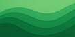 © DreamLoom - Abstract green wave background illustration with light texture and flowing lines for an eco-friendly vector art design pattern