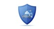 © fitria - Home and Auto Insurance Symbol Car House and Shield Protection