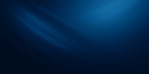 Wall Mural - Blue abstract light background with glowing motion and wave effects