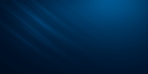 Wall Mural - Abstract blue background with soft glowing rays of light creates a dynamic, wavy design
