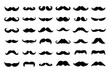 © icon set11 - Various mustache styles