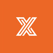 © yopie - Geometric Letter X Logo Design Vector Template