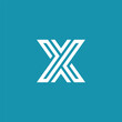 © yopie - Geometric Letter X Logo Design Vector Template