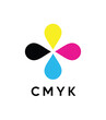 © ArtDawn - Creative CMYK printing color drops symbol with modern graphic design concept