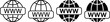 © creativeKawsar - Worldwide icon with WWW text. www symbol. world wide web icons collection. World icon. globe icons with www sign