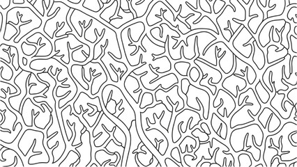 Wall Mural - Minimal CAD Tree Line Vector – Side View Outline Set of Graphic Tree Elements for Architecture and Landscape Design AI EPS PNG JPEG