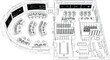 © SampaRani - Vector art of blueprint of a modern command center with multiple workstations and meeting rooms