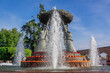 Fuente de Las Tarascas, Morelia, Michoacán, México.
