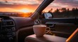 © Agus - Sunrise Coffee Break During Road Trip.