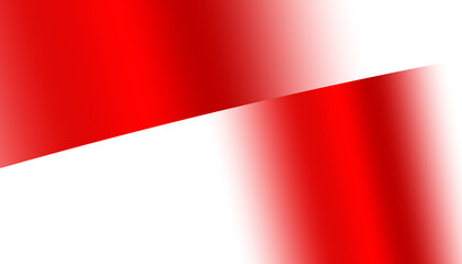 Wall Mural - Blurred transparent gradient background. Elegant red line on Transparent png overlay background