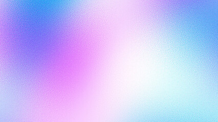 Wall Mural - Blue and Pink Blurred transparent gradient background. Transparent Gritty sand noise overlay background. PNG with grunge texture, distressed effect