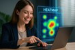 © MODERNARTWatChaRaWit - Analyzing user engagement with heatmap visualization in a modern office setting digital content innovative technology professional environment