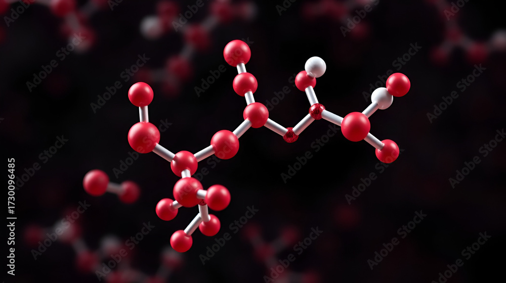 Tropane atropine molecular structure 3d, flat model, tropane alkaloid ...