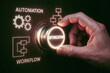 © tonstock - Automation and workflow merge with optimization for enhanced business process efficiency here
