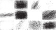 © Towhidul - grunge Distressed Black Grain Texture – Scratched Grunge Overlay, Urban overlay Dotwork pattern, vector design on transparent background.