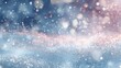 © Johannes - abstract winter wonderland background with soft pastel colors and glittering particles