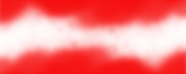 Wall Mural - Abstract red and white blurred gradient background with soft wave texture. Bright energetic design perfect for posters, banners, or digital art. Modern minimal wallpaper illustration.