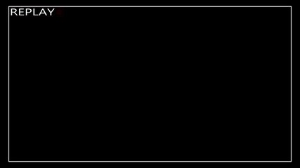 Video camera replay screen animation with black screen background. Playing video, Vertical VHS Replay Overlay.
