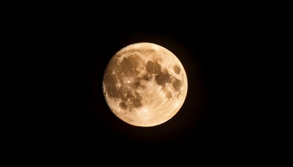 Wall Mural - Full moon AI generated