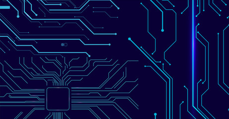 Digital Circuit Board Technology Background