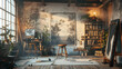 © Ky - creative studio mockup large art