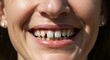 © FINA - Close up of smiling person showing teeth sunlight daytime portrait