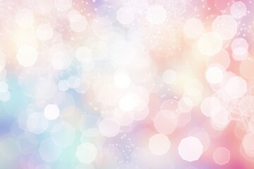 Wall Mural - Snow flakes shape pattern bokeh effect background backgrounds abstract illuminated.