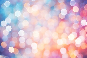 Wall Mural - Fairy lights shape pattern bokeh effect background backgrounds outdoors glitter.