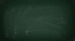 © daffagladius - Close up of empty green school chalkboard background for education concept.
