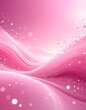 © jodi - Abstract pink waves with sparkling particles, creating a dreamy, soft, and romantic atmosphere