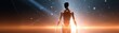 © tawat - A silhouette of a humanoid figure amidst glowing light, evoking themes of enlightenment, spirituality, and transformation.