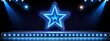 © Rantai - Stage with glowing blue star