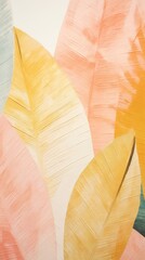 Wall Mural - Palm abstract nature plant.