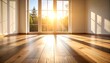 © Mantap1 - Sunlit room with hardwood floor