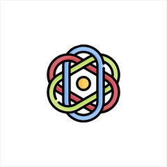 Wall Mural - Atomic Orbit