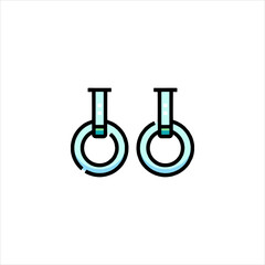 Wall Mural - Gymnastics Rings