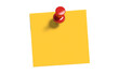 © Arafat - Yellow sticky note isolated on transparent background