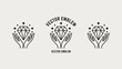© hangsheng zhou - This image highlights modern vector emblems featuring hands and diamonds, symbolizing luxury, care, and the emotional connection we have with cherished items.