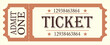 © Ediane - Ticket vintage. Vector coupon.