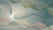 © Tetiana - Beautiful art background in soft tones. Beautiful composition of overlapping smooth translucent shapes, wavy stripes. template for your projects.