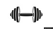 © din - Symmetrical barbell representation for strength conditioning and muscle growth promotion