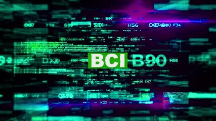 BCI tech words HiTech Backgrounds 05