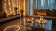 © Muhammad - Diwali home decoration ideas festive lights candles flowers for indian holiday celebration