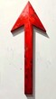 © fitria - Red arrow on white background