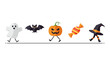 © Nuryanto - Dynamic Halloween Icon Parade: Engaging Professional Visuals for Seasonal Marketing & Corporate Events