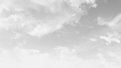 Wall Mural - A grey sky with clouds