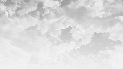 Wall Mural - A grey sky with clouds