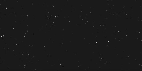 Wall Mural - A starry sky on a black night sky. Zodiac signs. A large number of stars scattered across the sky like grains of sand on the seashore. Some stars are big, others are smaller. Light points.