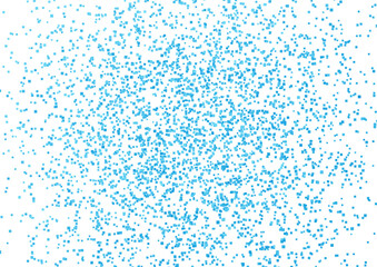 Wall Mural - Blue small square dots abstract background